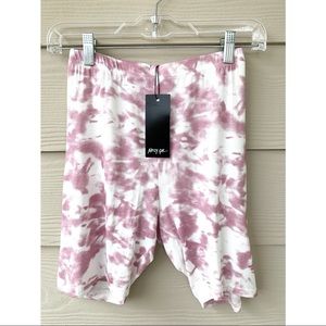 NWT Nasty Gal biker shorts, size 8